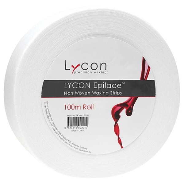 Lycon Epilace Non Woven Wax Waxing Strips 100m Roll Strip Hair Removal