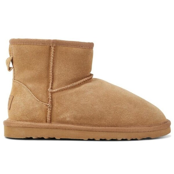 GROSBY Jillaroo Womens UGG Boots Genuine Sheepskin Suede Leather Moccasins Chestnut / 7