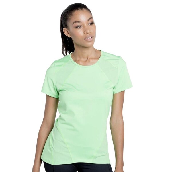 EleVen Womens By Venus Williams Short Sleeve Sport Tennis T-Shirt Top - Green L