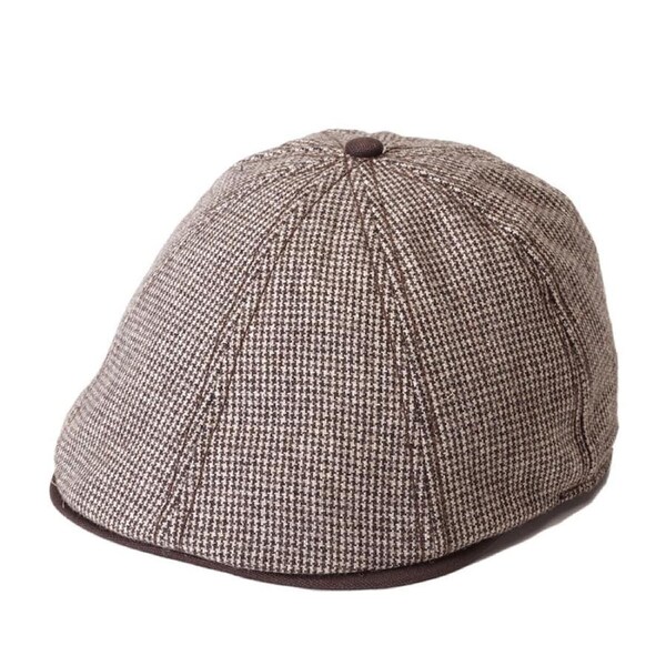 Goorin Mens Wool Blend Ivy Cap Driving Hat Newsboy - Brown M