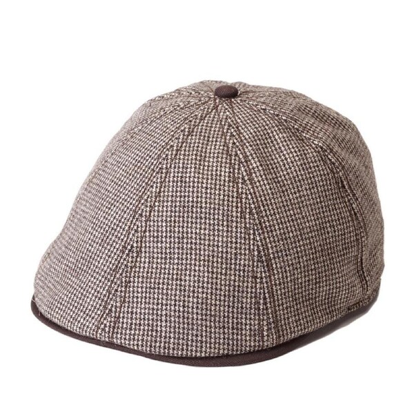 Goorin Mens Wool Blend Ivy Cap Driving Hat Newsboy - Brown L