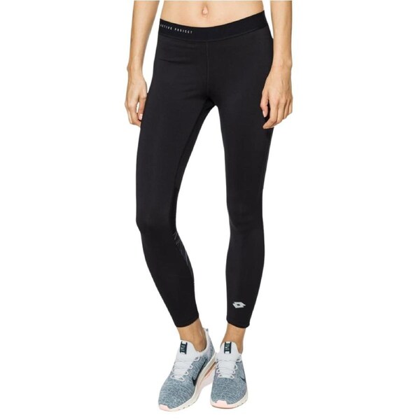 Lotto Womens Ursula V Leggins PL Sports Fitness Tennis Training - Black S