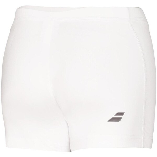 Babolat Girl's Shorty Performance Shorts Tennis Sport Kids - White 6-8 Year Old