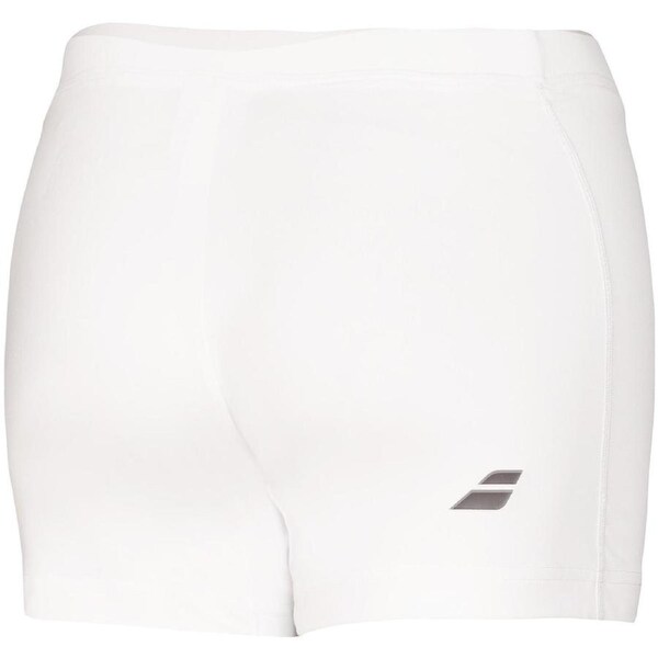 Babolat Girl's Shorty Performance Shorts Tennis Sport Kids - White 8-10 Year Old