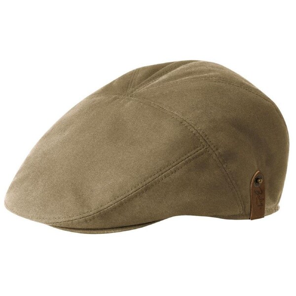Bailey Of Hollywood Mens Graham Flat Cap Ivy - Tan M