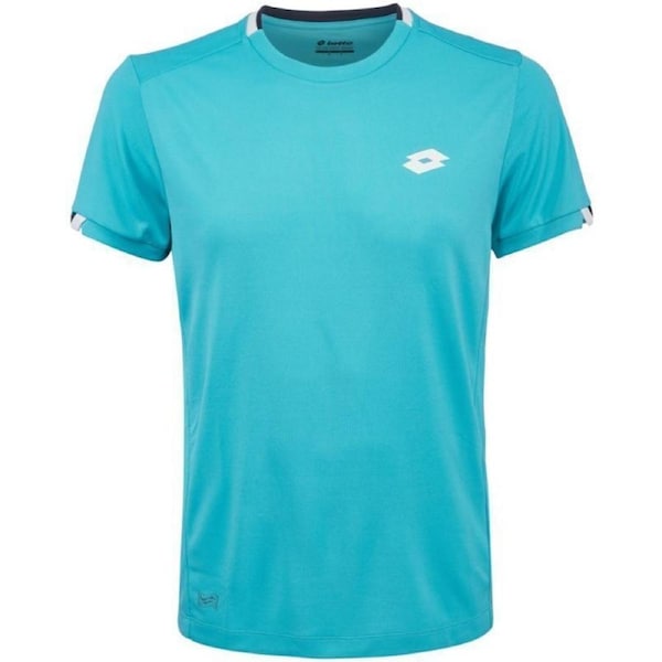 Lotto Boy's Aydex III Tee Shirt Deep Dry Tenis Sport Kids - Java/Navy S