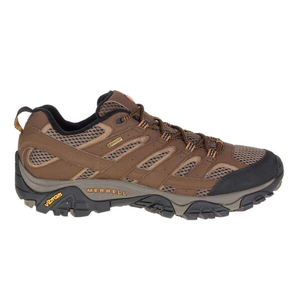 Merrell Mens Moab 2 GTX Gore-Tex Hiking Shoes Boots Trail Outdoor - Earth US 7