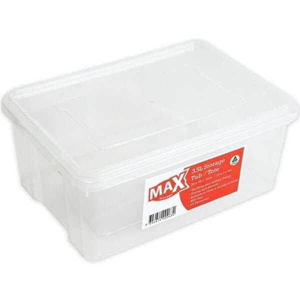 12x Stackable Plastic Storage Box Container Organiser Table Desk Basket Small