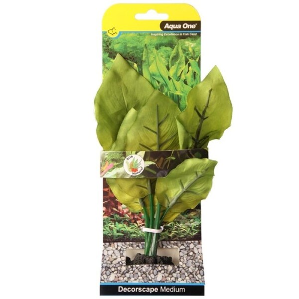20cm Medium Sword Radicans Plant Silk For Fish Tanks And Aquariums by Aqua One