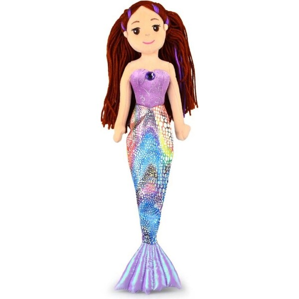 Korimco 45cm Mermaid Sparkle Toy Kids/Children Baby Stuffed Toy Soft Plush Doll