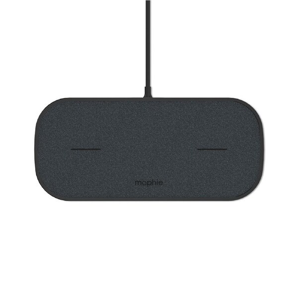 Mophie Dual 10W Wireless Charging Pad/USB Port Phone Charger For Apple/Android