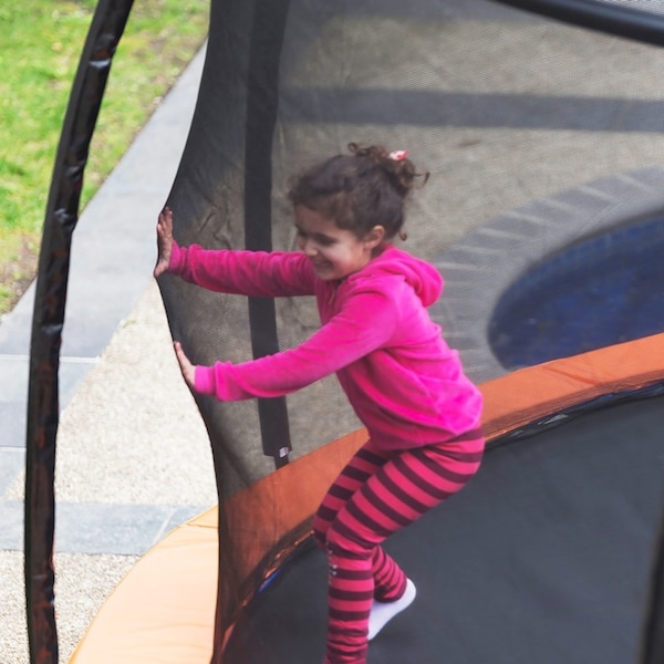 14ft Kahuna Enclosure Replacement Trampoline Safety Inner Net For 8 Pole