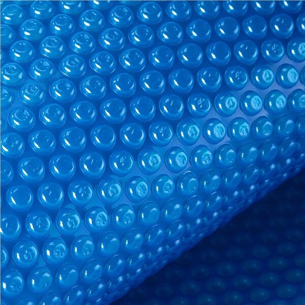AURELAQUA Pool Cover 500 Micron 11x5m Solar Blanket Swimming Thermal Blue