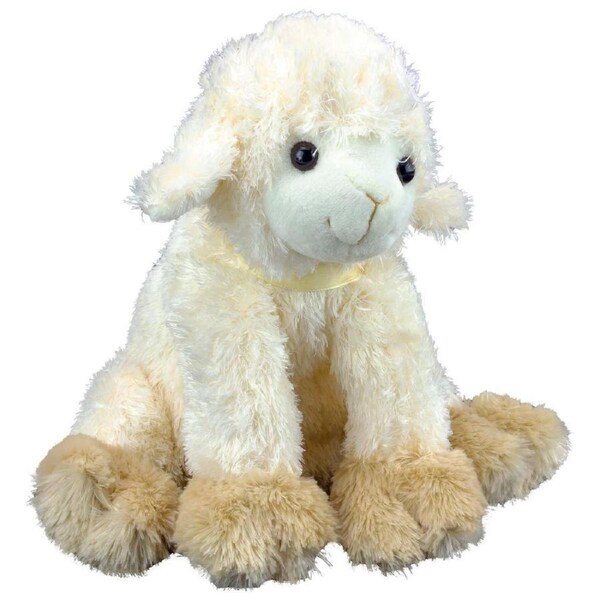 Teddy And Friends Farm Sheep With Ribbon 24cm Stuffed Toy
