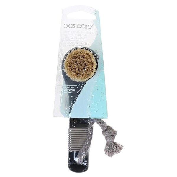 Basicare Complexion Massage and Cleansing Brush 13cm for Glowing Skin