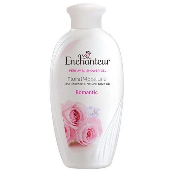 Enchanteur Romantic Perfumed Shower Gel 200ml with Roses and Jasmine