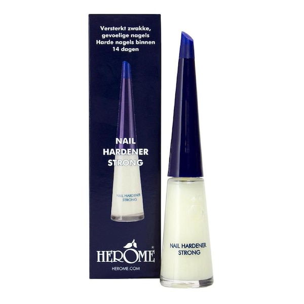 Herome Nail Hardener Strong Coat Base Clear Polish Hard Nails 10ml