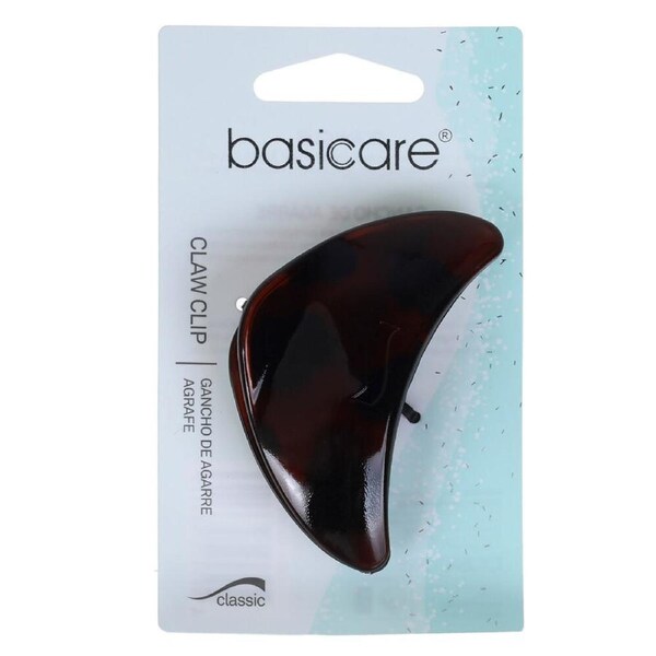 Basicare Claw Clip Iconoclass Green 7cm Strong Hold Hair Accessory