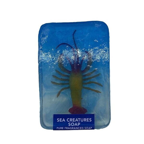 Star + Rose Sea Creatures Pure Fragranced Body Soap Bath Shower Assorted 100g