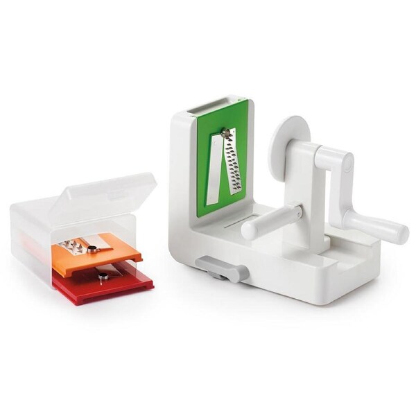 Oxo Good Grips Tabletop Spiralizer Vegetable Slicer Pasta/Noodle Cutter White