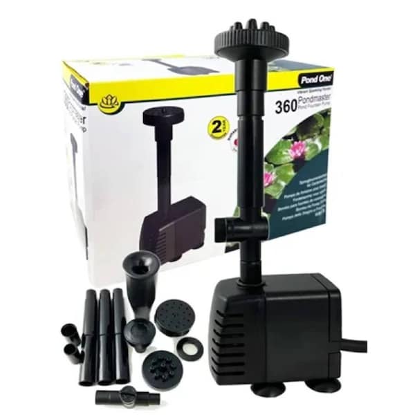 Pond One Pondmaster 360 Pond Fountain Pump 11388