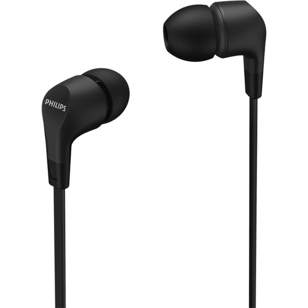 Philips Upbeat Series 1000 In-Ear Wired Headphones w/ Built-In Mic/3.5mm Black