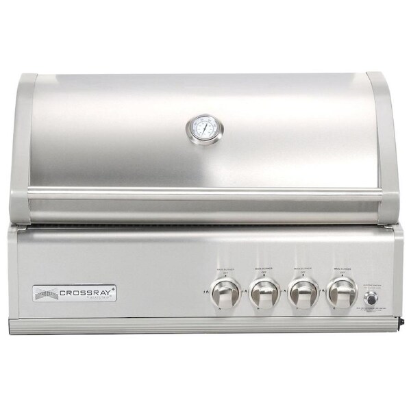 CROSSRAY 4-Burner Inbuilt Gas BBQ
