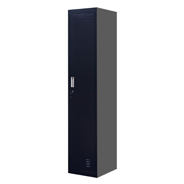One-Door Office Gym Shed Clothing Locker Cabinet