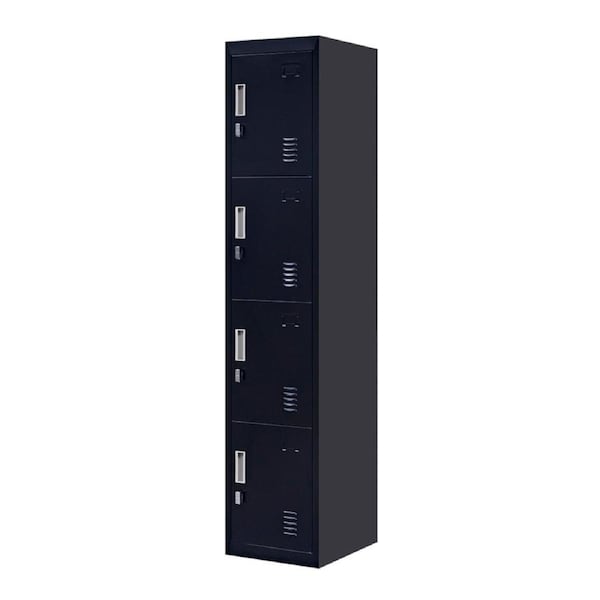 4-Door Vertical Locker for Office Gym Shed School Home Storage