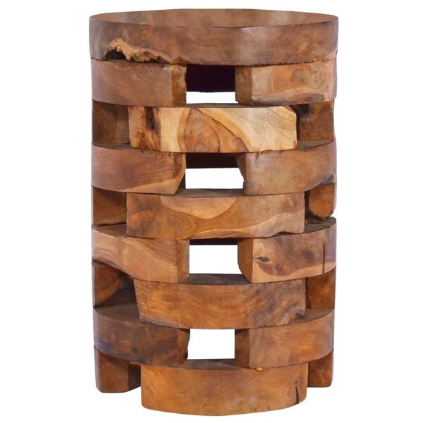 Beside Cabinet 30x30x45 cm Solid Teak Wood vidaXL