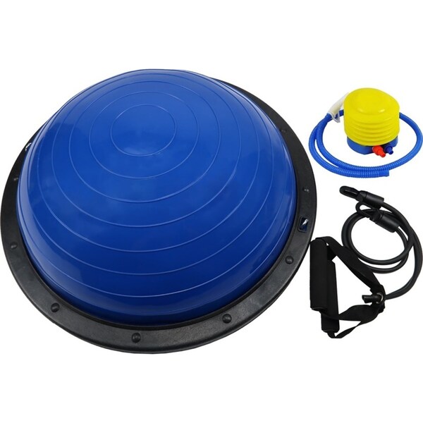 Powertrain Fitness Yoga Ball Home Gym Workout Balance Trainer Blue