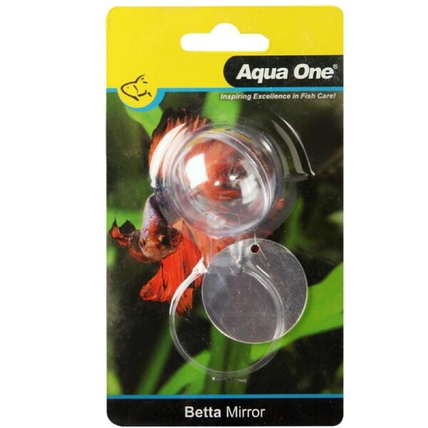 Aqua One Floating Betta Mirror 17cm 28454
