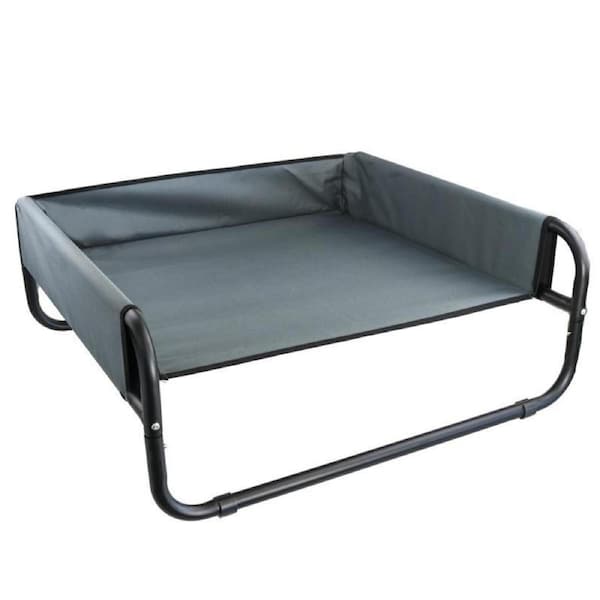 Grey / Black Medium Walled Suspension Trampoline Hammock Bed