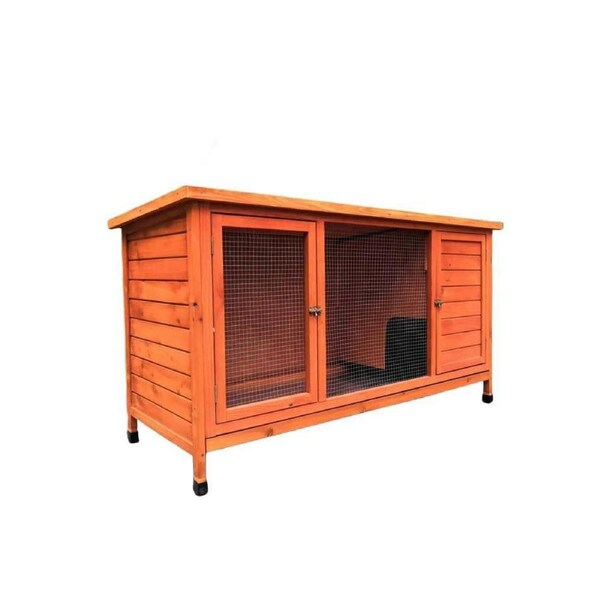 YES4PETS XXL Rabbit Hutch Guinea Pig Cage , Ferret cage Chicken Coop W Pull Out Tray 150x6