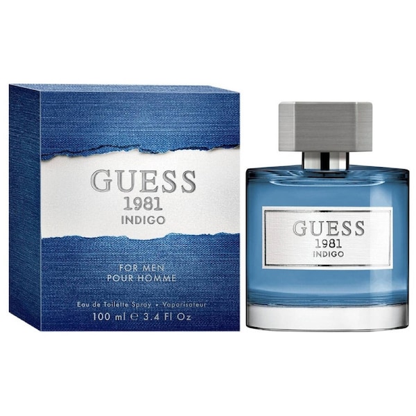 Guess 100ml 1981 Indigo Eau De Toilette/EDT Fragrances/Natural Spray for Men