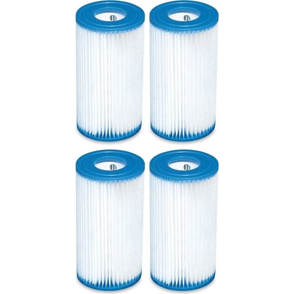 4PK Intex Filter Cartridge A Replacement/Accessory for Intex Pool Filter Pump