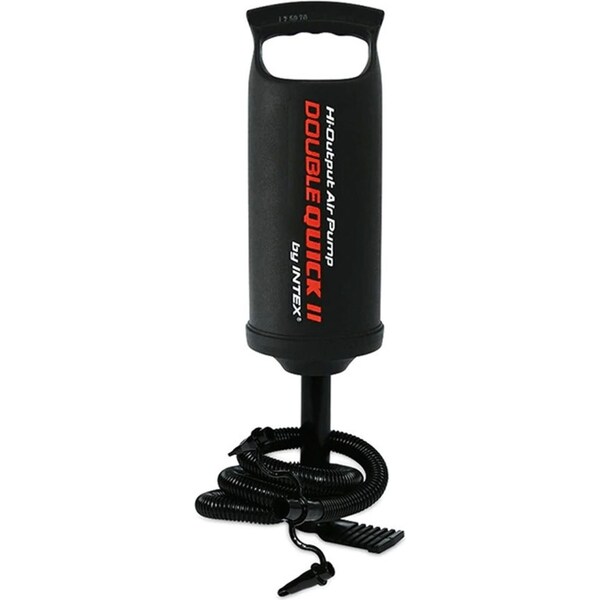 Intex 14" High Output Hand Pump for Air Bed/Mattress Inflatable Pool/Toy Black