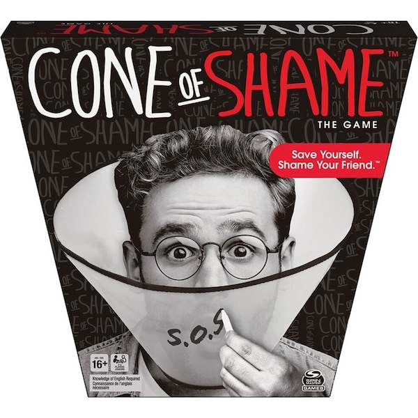 Cone Of Shame Board/Card Game For Shaming Friends Teen/Adult Play Set 16y+