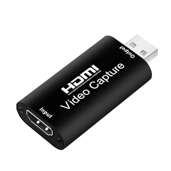 HDMI to USB Video Capture Card Screen Record 1080P HD Game Video Live Streaming Recorder