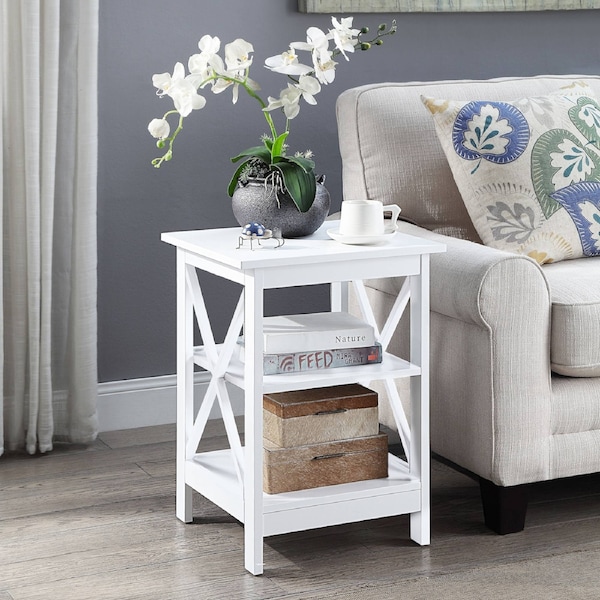 Long Island 2 Shelf Side Table