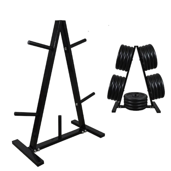 Weight Plates Storage Rack - Weight Tree - Weight Stand 88cm Large Heavy Duty