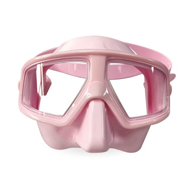 Catzon Diving Mask Anti-Fog Coated Glass Adult Goggles Glasses For Snorkeling Swimming Scuba Diving-Pink