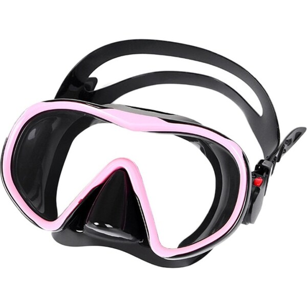 Catzon Diving Goggles Anti-Fog Coated Glass Adult Diving Mask Glasses Suitable For Snorkeling Swimming Scuba Diving-Black powder