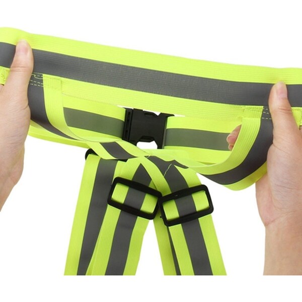 Catzon Reflective Vest Night Running Gear Ultralight Comfy Motorcycle Refletive Vest Adjustable Safety Vest Elastic Band