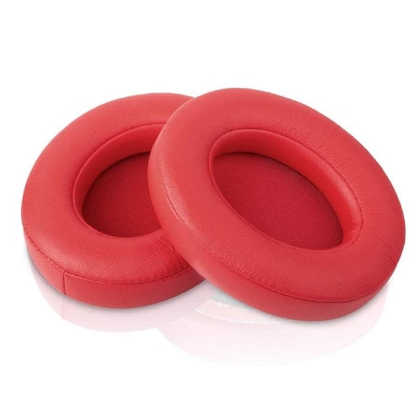 Replacement Ear Pads Cushions in Red for Beats Studio 2.0 3.0 Over-the-Ear Headphones