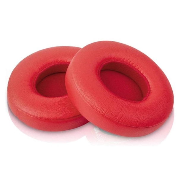 Red Replacement Cushions Ear Pads for Beats Dr Dre Solo 2.0 3.0 Wireless Headphone