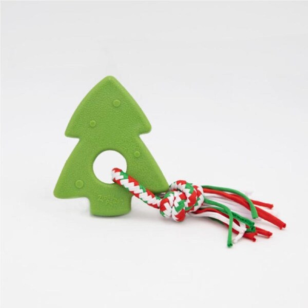 Holiday Christmas Teetherz Christmas Tree Chew Toy by ZippyPaws 15cm x 12.5cm