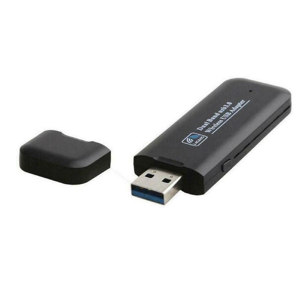 USB 3.0 AC1200 802.11ac WiFi Wireless Adapter Dongle PC Laptop 5GHz Dual Band