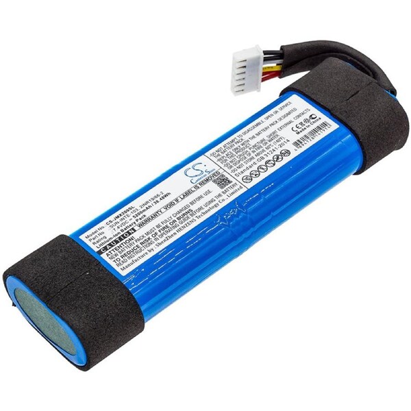 Replacement Battery Compatible with JBL Xtreme 2 Portable Bluetooth Speaker, Part # SUN-INTE-103