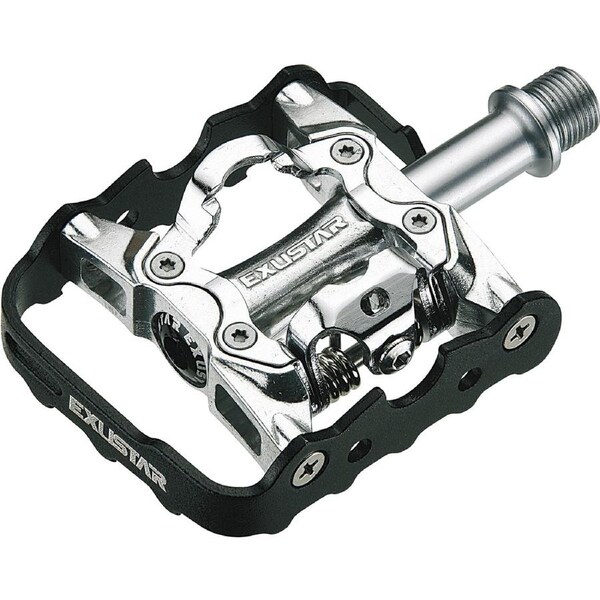 CyclingDeal SPD Type Cr-Mo Axle Touring Bike Pedals Compatible With Shimano SPD System